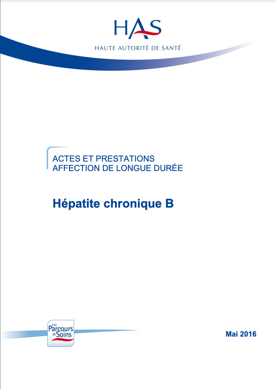 Guide ALD Hépatite chronique B