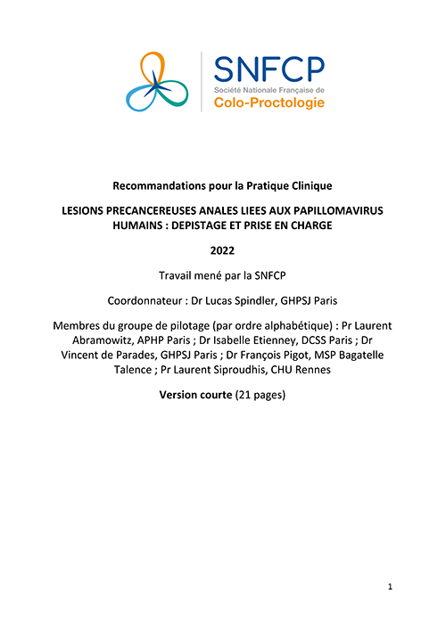 Recommandations pour le dépistage et la prise en charge des lésions précancéreuses anales dues aux papillomavirus humains (HPV)_Couv_2022.png