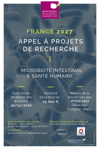 Bourse de recherche BIOCODEX Microbiota Foundation 2027_Affiche_bd.png