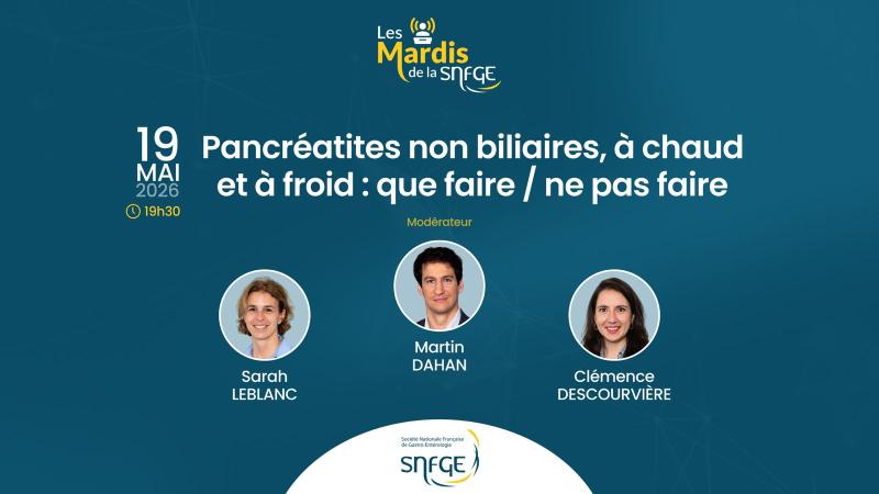 Mardi de la SNFGE - 19 mai 2026