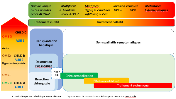 Diagramme d’aide à la décision thérapeutique
