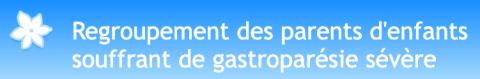 Regroupement des enfants souffrant de gastroparésie sévère